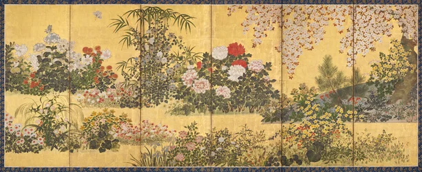 Fleurs et papillons